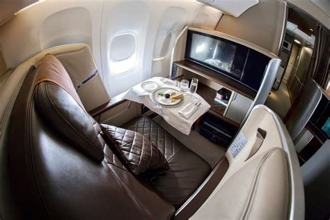 Singapore Airlines First Class And Suites Cabins By Route To October