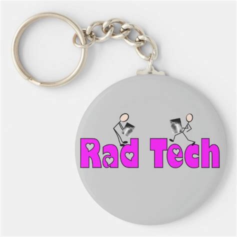 Radiology Technician Rad Tech Ts Keychain