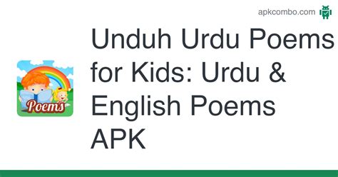 Urdu Poems For Kids Apk Urdu And English Poems 13 Aplikasi Android