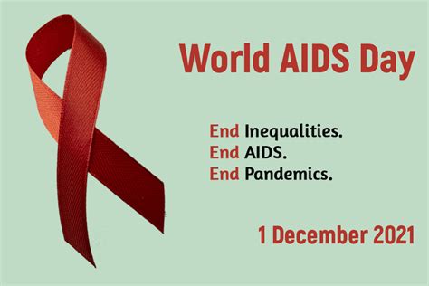 Cca Encourages “bold Action” Against Inequalities To End Aids On World