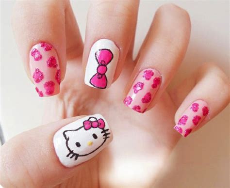 14 Hello Kitty Nails And Nail Art That Are Simply Too Adorable