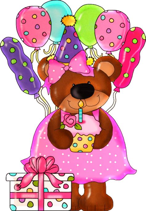 Download High Quality Teddy Bear Clipart Happy Birthday Transparent Png