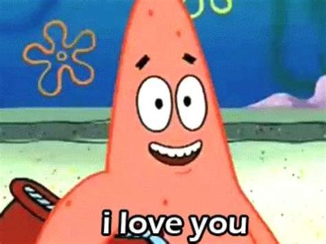 Download Patrick Love Spongebobs Meme Wallpaper