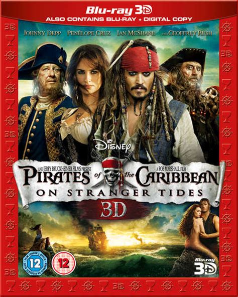 pirates of the caribbean on stranger tides super play 3d blu ray 2d blu ray and digital