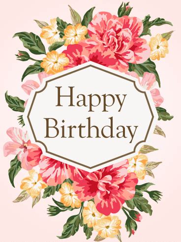I hope that you will love to these happy birthday images for facebook users that i will share here. If you want refined chic, this birthday card is for you ...