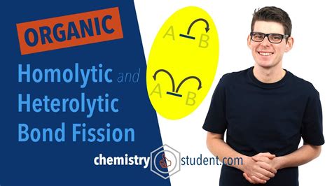 Homolytic And Heterolytic Bond Fission A Level Chemistry Youtube