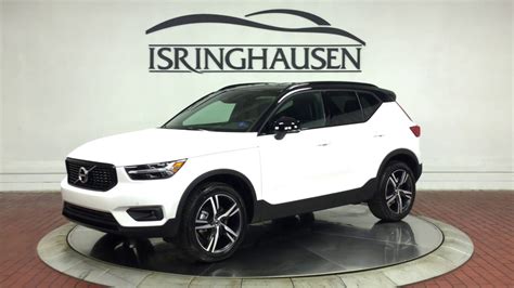 2020 Volvo Xc40 T5 Awd R Design In Crystal White Metallic 184232