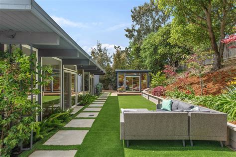 A Marin County Eichler With a Matching Backyard Studio Just Listed For ...