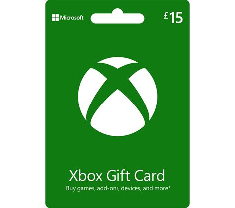 Buy Microsoft Xbox Live T Card £15 Free Delivery Currys