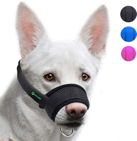 Lepark Dog Muzzle With Fabric For Small Medium And Large