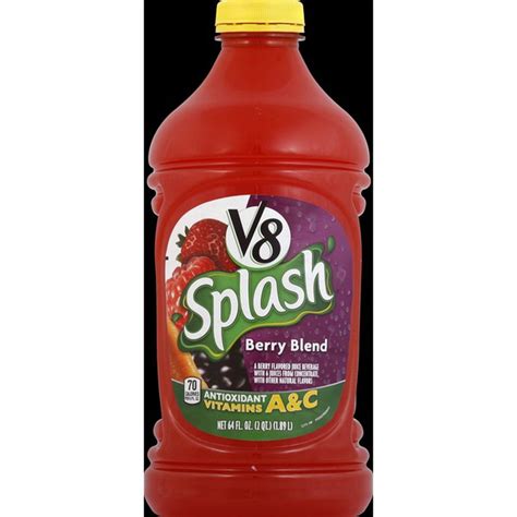 V8 Juice Drink Berry Blend 64 Fl Oz From Safeway Instacart