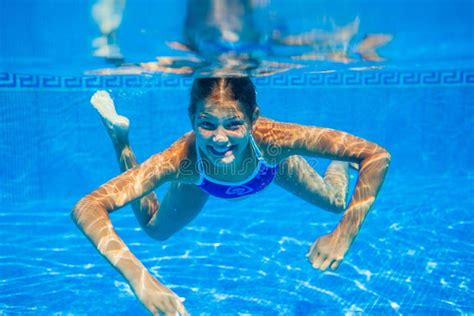 Underwater Girl Stock Photo Image Of Child Beautiful 49881806