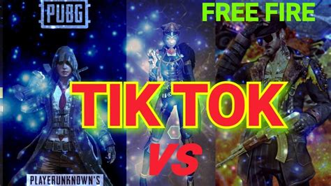 It looks like you may be having problems playing this video. Tik Tok Free Fire Vs PUBG | Tik Tok Free Fire | Tik Tok ...