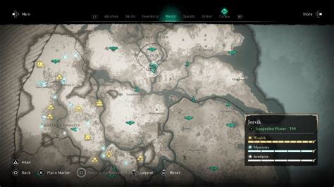 Assassins Creed Valhalla Treasure Hoard Map Jorvik Secrets