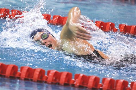 Fciac Swimming Championships Abel Of Staples Named Mvp Darien Wins