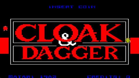 History of video games 1947 1979. Cloak & Dagger 1983 Atari Mame Retro Arcade Games - YouTube