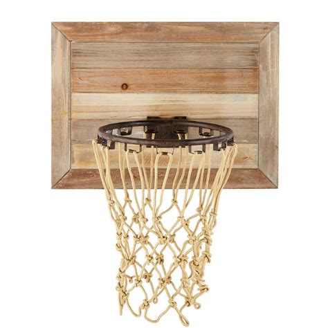 Panier De Basket Mural En Sapin 56x68 Detroit Maisons Du Monde