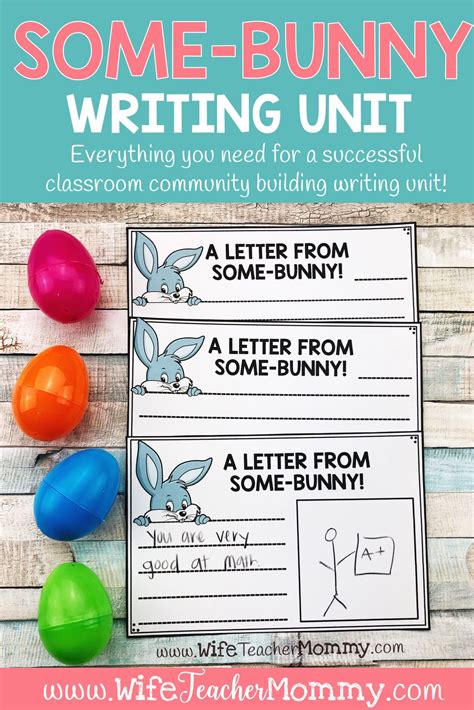15 easter writing prompts to get your kids writing. Easter Writing Activity- Spring Writing Prompts- Secret Some-BUNNY | Writing prompts, Writing ...
