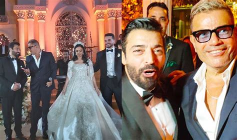 حفل زفاف ابنة حميد الشاعري بحضور ألمع نجوم مصر أنوثة