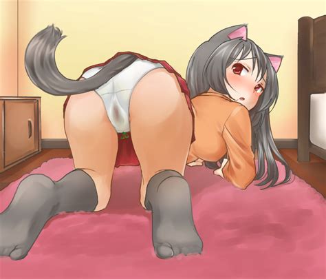 Original Artist Request Highres Textless 1girl All Fours Animal