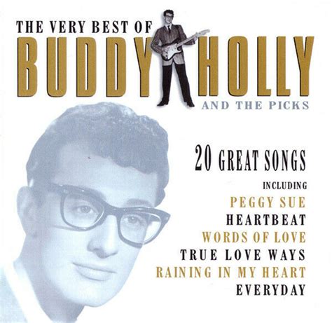 Buddy Holly The Very Best Of Buddy Holly And The Picks Cd 1999 Audio 5014293651820 Ebay