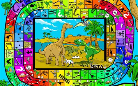 Pues juegos interactivos al canto, te vas a hartar a clickear y explorar cada frame de estos excepcionales juegos. Jugar al parchís o a la oca con los dinosaurios de Cuenca ...