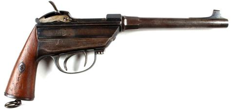 1943 werder pistol model 1869: BAVARIAN WERDER M1869 SINGLE SHOT PISTOL