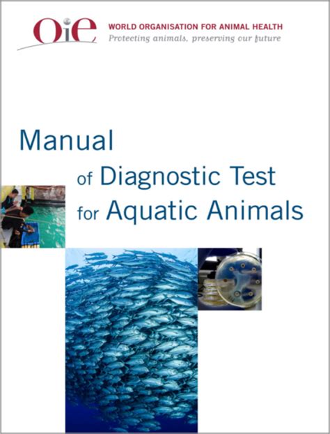 Manual Of Diagnostic Tests For Aquatic Animals 2021 Woah World