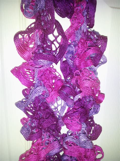 Scarf I Knitted Using The Starbella Yarn By Premier Yarns Yarn