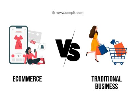 Difference Between Ecommerce And Traditional Business