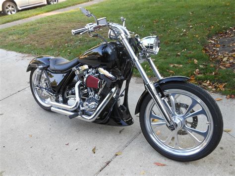 The exclusive south sound dealer of warranty forever. Harley Davidson FXLR Low rider Custom 21" Front Wheel NO ...