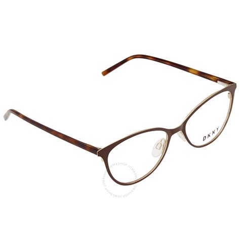 Dkny Ladies Brown Oval Eyeglass Frames Dkny3001 210 51 886895430678 Eyeglasses Jomashop