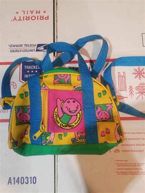 Official Barney Dinosaur Bag Tote 92 In 2020 Bags Barney Purses And