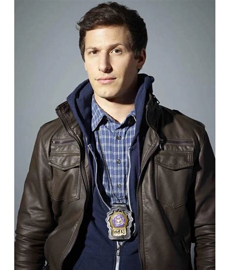 Brooklyn Nine Nine Bomber Jake Peralta Leather Jacket Jackets Creator