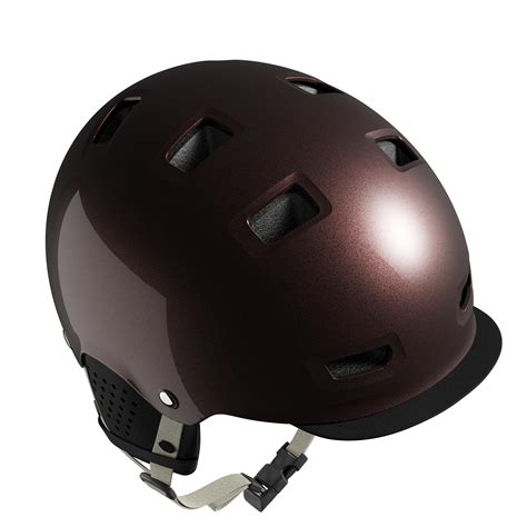 500 City Cycling Bowl Helmet Btwin Decathlon