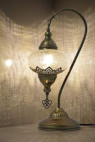 Buy Mozaist Turkish Lamp Swan Neck Mosaic Table Lamp Moroccan