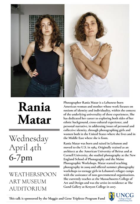 Lecture Rania Matar Photographer