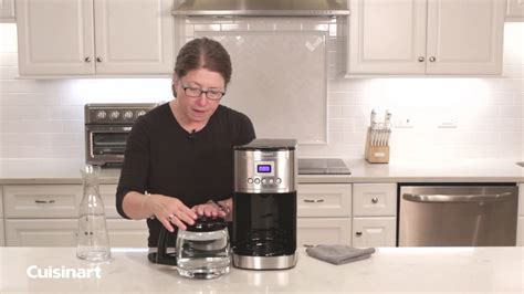 Cuisinart How To Clean Your Cuisinart Coffeemaker Youtube