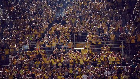 Its ever famous yellow wall with. The Yellow Wall | Borussia Dortmund - SoccerBible