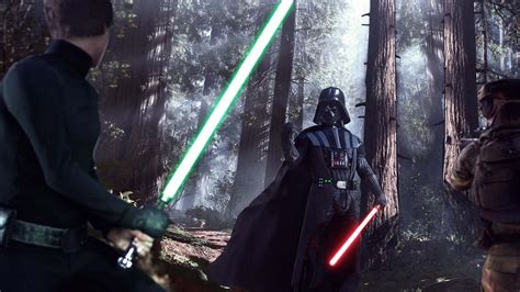Star Wars Battlefront Luke Skywalker Vs Darth Vader Wallpapers
