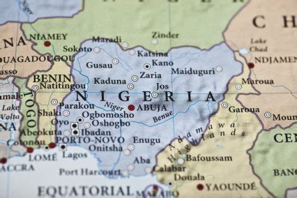 Nigeria Map Africa Closeup 426x284 