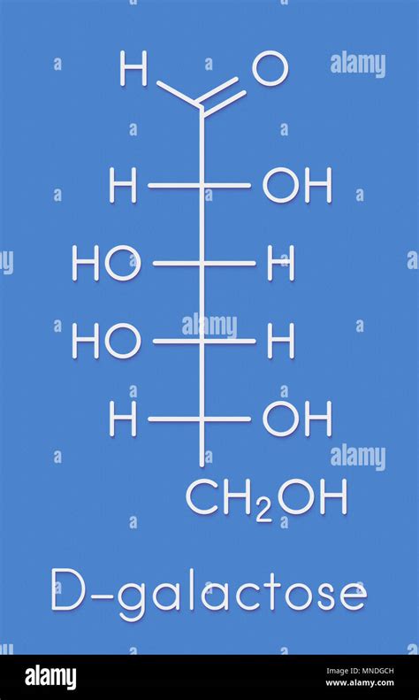 Galactose Sugar Molecule Hi Res Stock Photography And Images Alamy