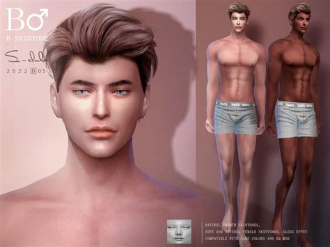 Nature Muscle Men Overlay Skintones The Sims Catalog How To Curl Short Hair Short Curls Ms