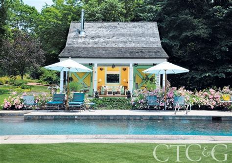 10 Beautiful Pool Houses That Make A Splash Cottages And Gardens Pool