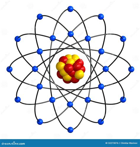 Atomic Structure Royalty Free Stock Image Image 32273076