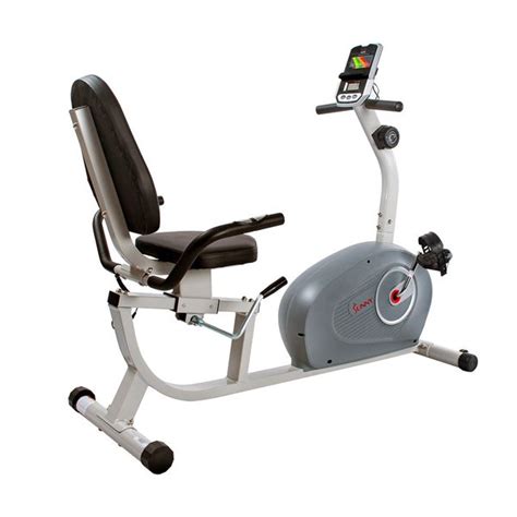 I am 63 and casually bike to stay in shape. SUNNY HEALTH & FITNESS MAGNETIC RECUMBENT EXERCISE BIKE SF-RB4905 - GymSport - venta de equipo ...