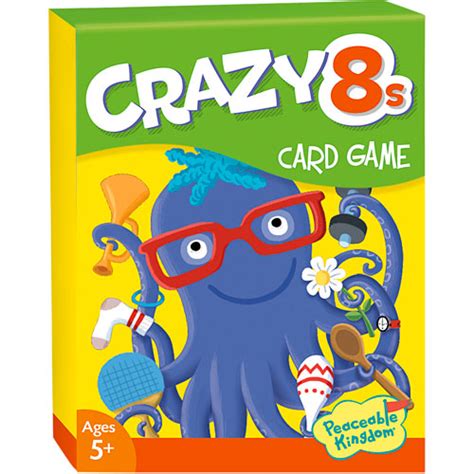 Up to 5 people can play players draw one card from a stack of cards in the center if they don't have a card to play on their turn. Crazy 8s Card Game - The Learning Tree