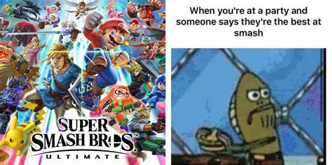 Hilarious Memes That Sum Up The Super Smash Bros Games