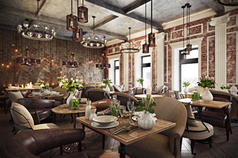 Stunning Restaurant Interior Design The Chic Of Original Decor10 Blog