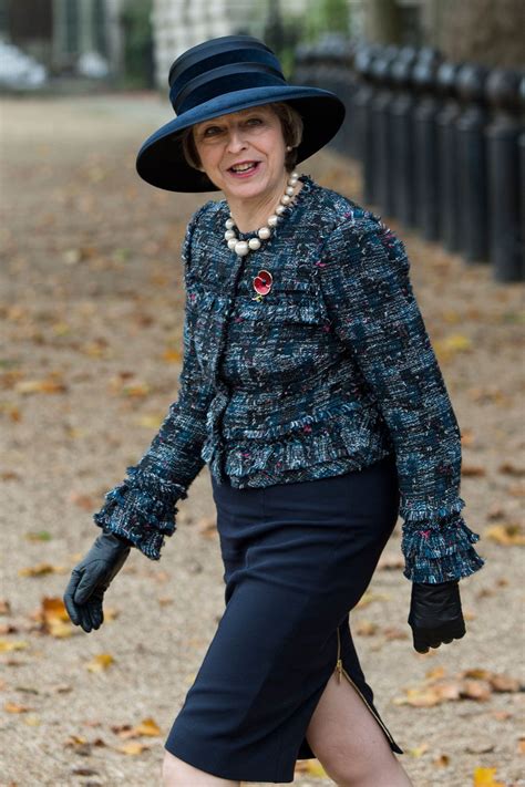 Theresa Mays Latest Power Dressing Move British Vogue British Vogue